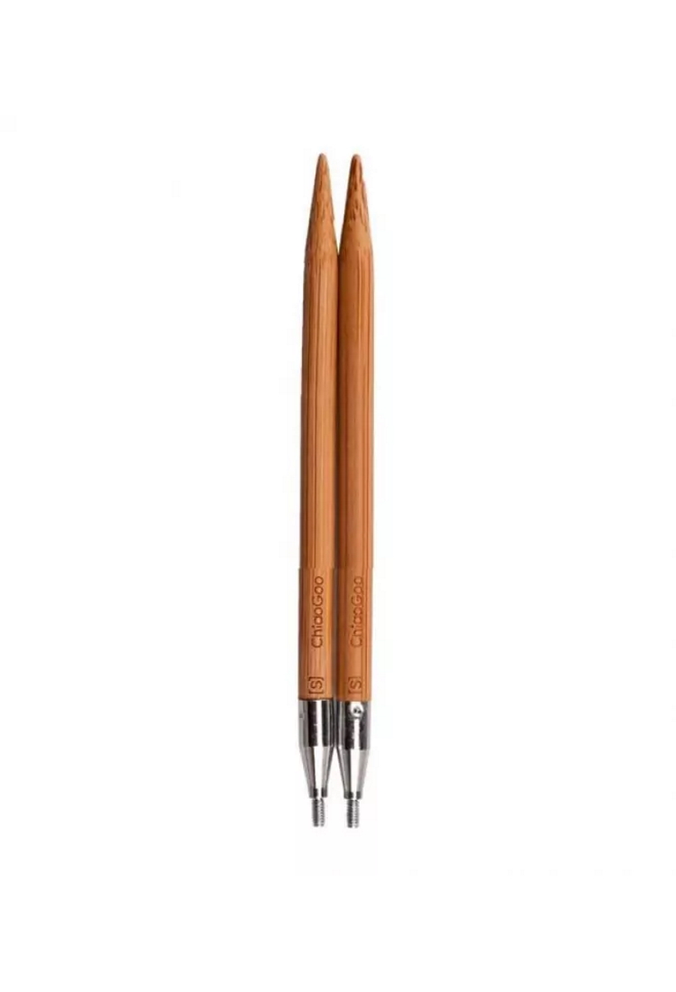 ChiaoGoo SPIN Bamboo Nadelspitzen-Set Small 2,75-5,0mm 13 cm CG2500S