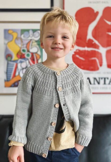 Petite Knit - Ankersjacke Junior