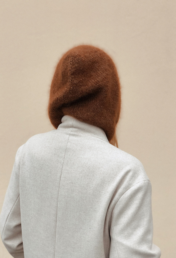 the simple knit hood