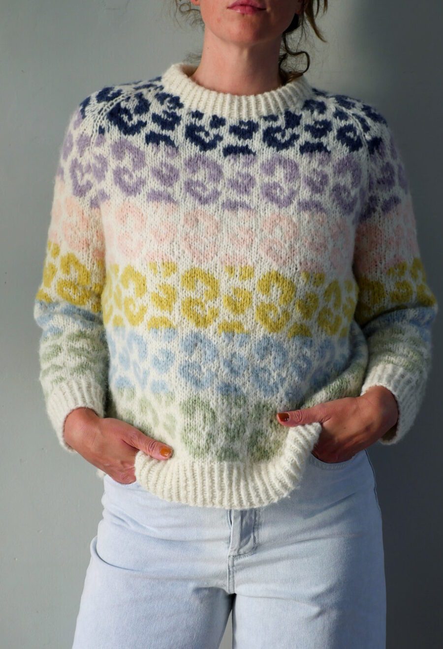 Rainbow Leo Sweater