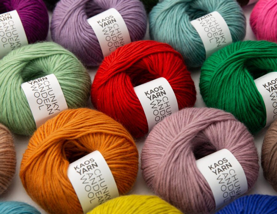 kaos yarn chunky andean wool