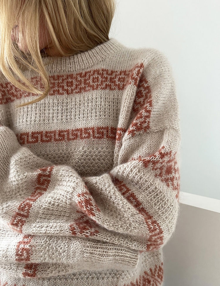 Lene Holme Samsø - Terracotta Sweater